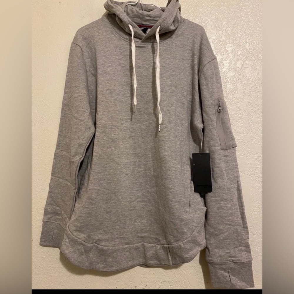New -Gray Hoodie
Size: Large